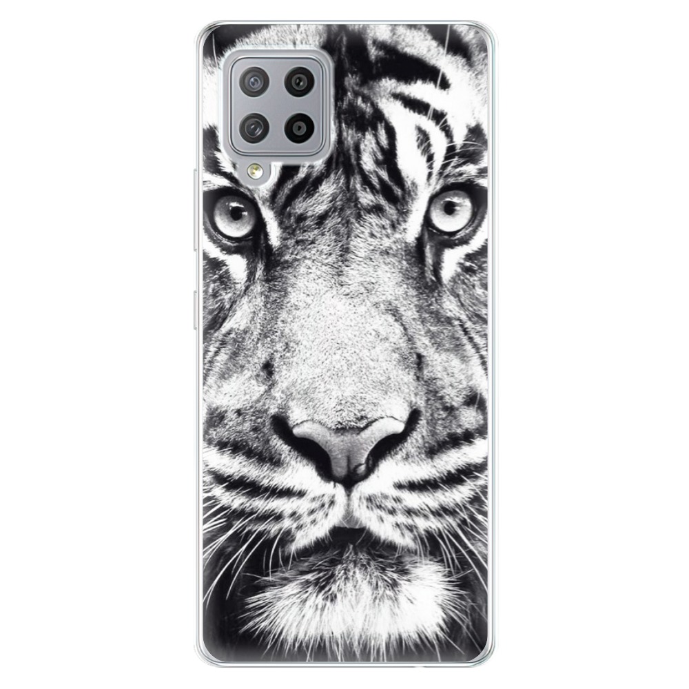Odolné silikonové pouzdro iSaprio - Tiger Face - Samsung Galaxy A42