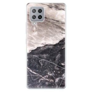 Odolné silikonové pouzdro iSaprio - BW Marble na mobil Samsung Galaxy A42 5G