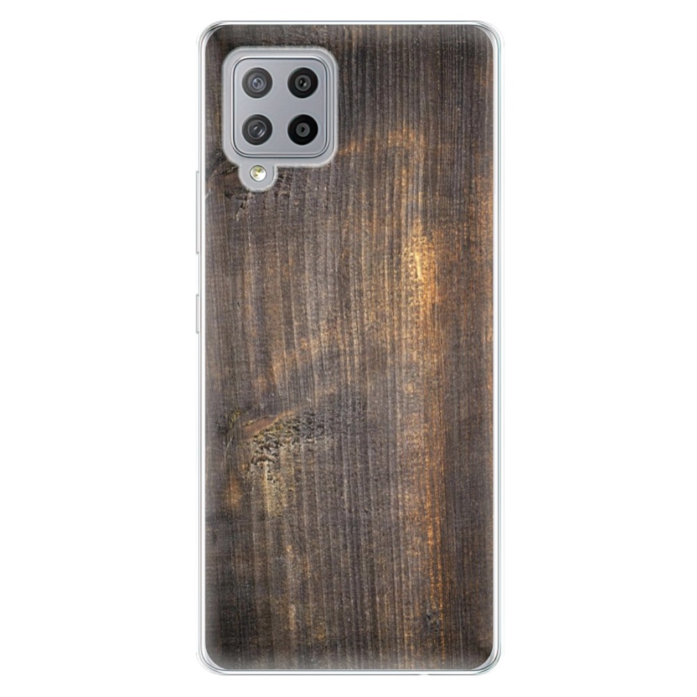 Odolné silikonové pouzdro iSaprio - Old Wood - Samsung Galaxy A42