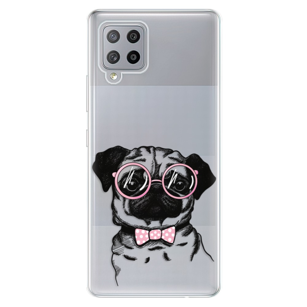 Odolné silikonové pouzdro iSaprio - The Pug - Samsung Galaxy A42