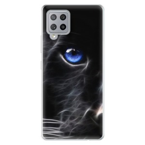 Odolné silikonové pouzdro iSaprio - Black Puma na mobil Samsung Galaxy A42 5G