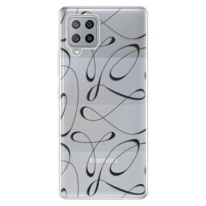 Silikonové pouzdro iSaprio - Samsung Galaxy A42 5G - Fancy black