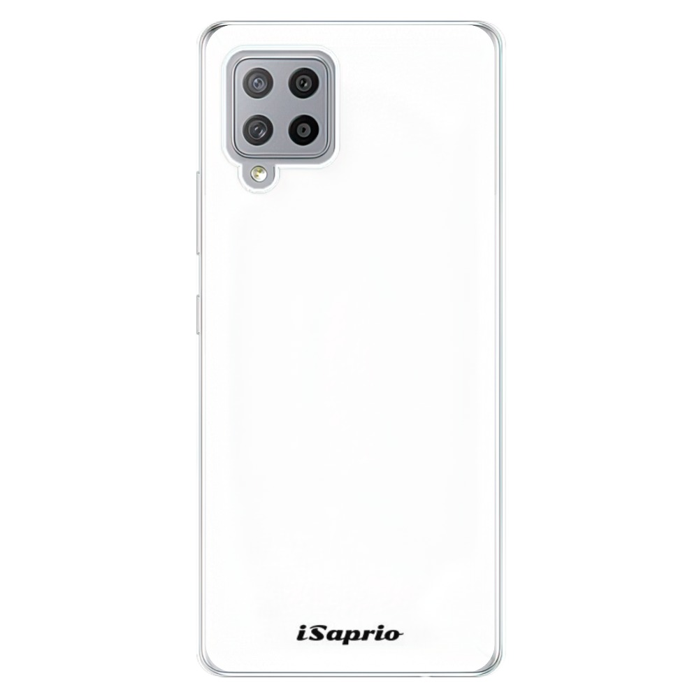 Odolné silikonové pouzdro iSaprio - 4Pure - bílý - Samsung Galaxy A42