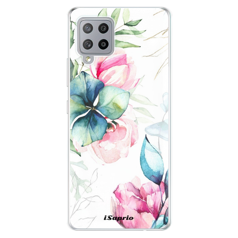 Odolné silikonové pouzdro iSaprio - Flower Art 01 - Samsung Galaxy A42