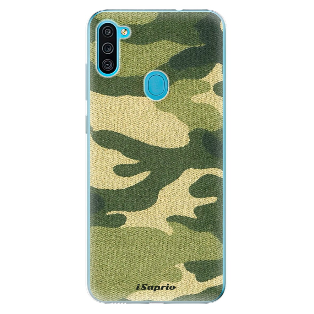Odolné silikonové pouzdro iSaprio - Green Camuflage 01 - Samsung Galaxy M11
