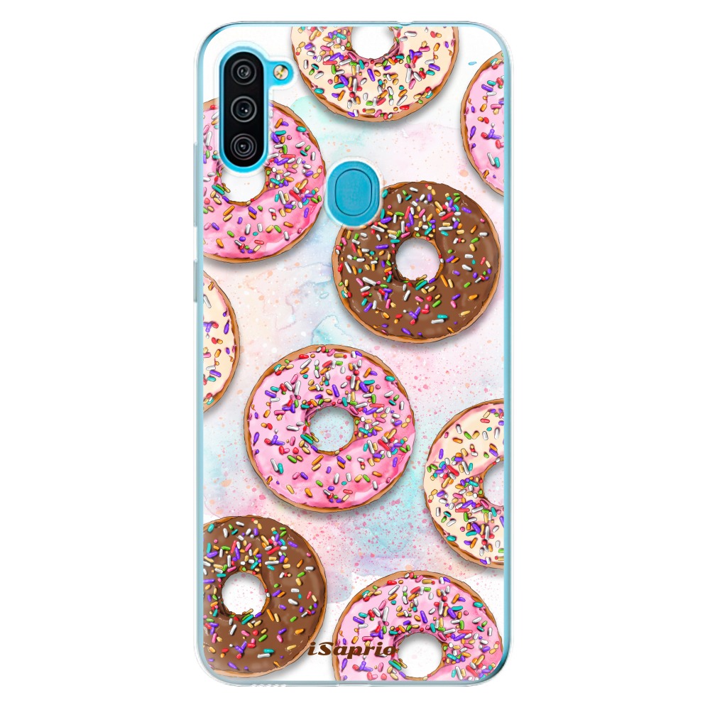 Odolné silikonové pouzdro iSaprio - Donuts 11 - Samsung Galaxy M11