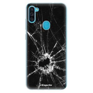 Odolné silikonové pouzdro iSaprio - Broken Glass 10 na mobil Samsung Galaxy M11
