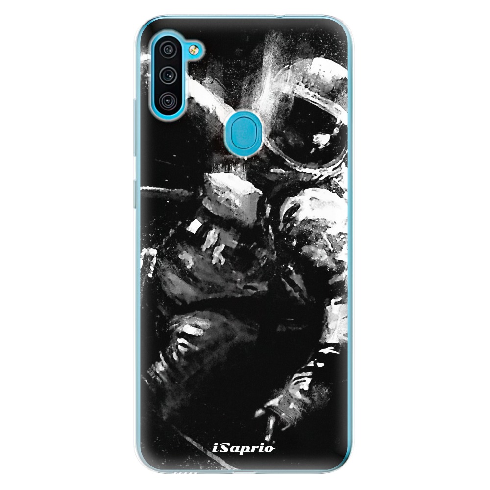 Odolné silikonové pouzdro iSaprio - Astronaut 02 - Samsung Galaxy M11