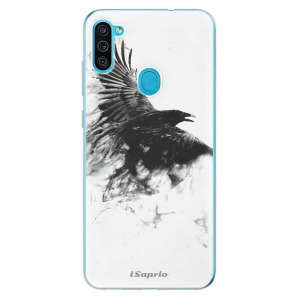Odolné silikonové pouzdro iSaprio - Dark Bird 01 na mobil Samsung Galaxy M11