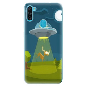 Odolné silikonové pouzdro iSaprio - Alien 01 na mobil Samsung Galaxy M11