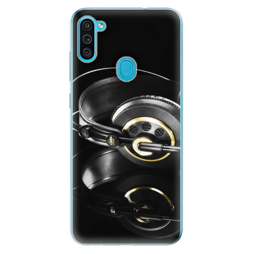Odolné silikonové pouzdro iSaprio - Headphones 02 - Samsung Galaxy M11