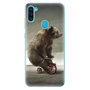 Odolné silikonové pouzdro iSaprio - Bear 01 na mobil Samsung Galaxy M11