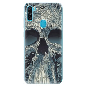 Odolné silikonové pouzdro iSaprio - Abstract Skull na mobil Samsung Galaxy M11