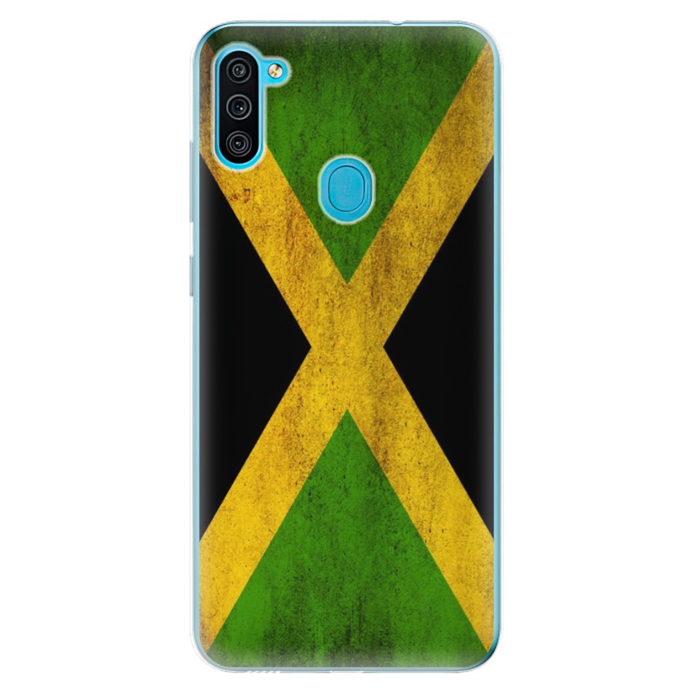 Odolné silikonové pouzdro iSaprio - Flag of Jamaica - Samsung Galaxy M11