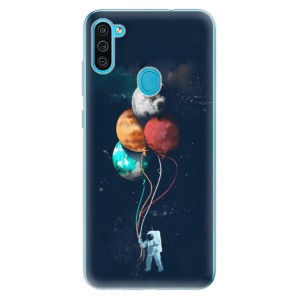 Odolné silikonové pouzdro iSaprio - Balloons 02 na mobil Samsung Galaxy M11