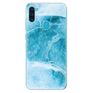 Odolné silikonové pouzdro iSaprio - Blue Marble na mobil Samsung Galaxy M11