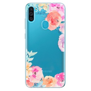 Odolné silikonové pouzdro iSaprio - Flower Brush na mobil Samsung Galaxy M11