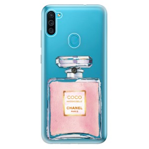 Odolné silikonové pouzdro iSaprio - Chanel Rose na mobil Samsung Galaxy M11