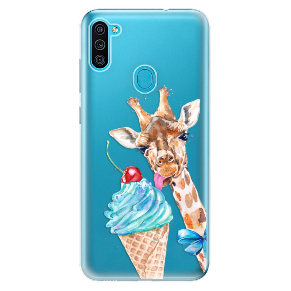 Odolné silikonové pouzdro iSaprio - Love Ice-Cream - Samsung Galaxy M11
