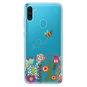 Odolné silikonové pouzdro iSaprio - Bee 01 na mobil Samsung Galaxy M11