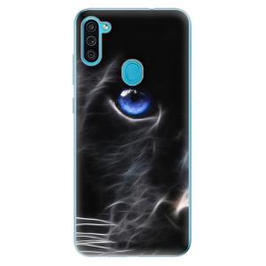 Odolné silikonové pouzdro iSaprio - Black Puma na mobil Samsung Galaxy M11