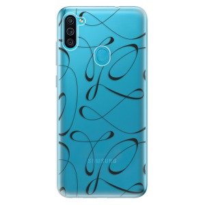 Odolné silikonové pouzdro iSaprio - Fancy - black na mobil Samsung Galaxy M11