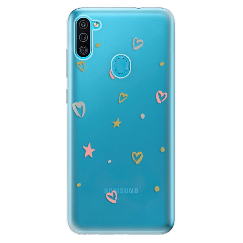 Odolné silikonové pouzdro iSaprio - Lovely Pattern - Samsung Galaxy M11