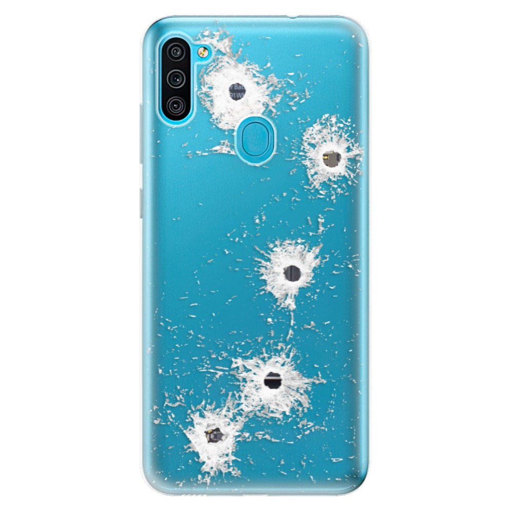 Odolné silikonové pouzdro iSaprio - Gunshots - Samsung Galaxy M11