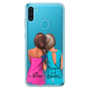 Odolné silikonové pouzdro iSaprio - Best Friends na mobil Samsung Galaxy M11