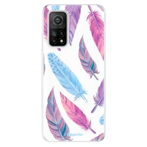 Odolné silikonové pouzdro iSaprio - Feather Pattern 10 na mobil Xiaomi Mi 10T / Xiaomi Mi 10T Pro