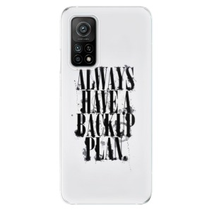 Odolné silikonové pouzdro iSaprio - Backup Plan na mobil Xiaomi Mi 10T / Xiaomi Mi 10T Pro