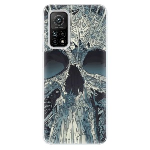 Odolné silikonové pouzdro iSaprio - Abstract Skull na mobil Xiaomi Mi 10T / Xiaomi Mi 10T Pro