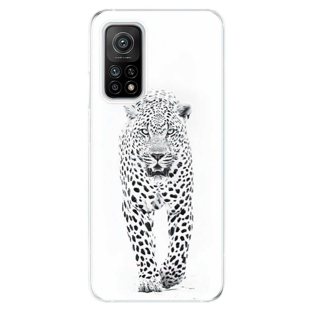 Odolné silikonové pouzdro iSaprio - White Jaguar - Xiaomi Mi 10T / Mi 10T Pro