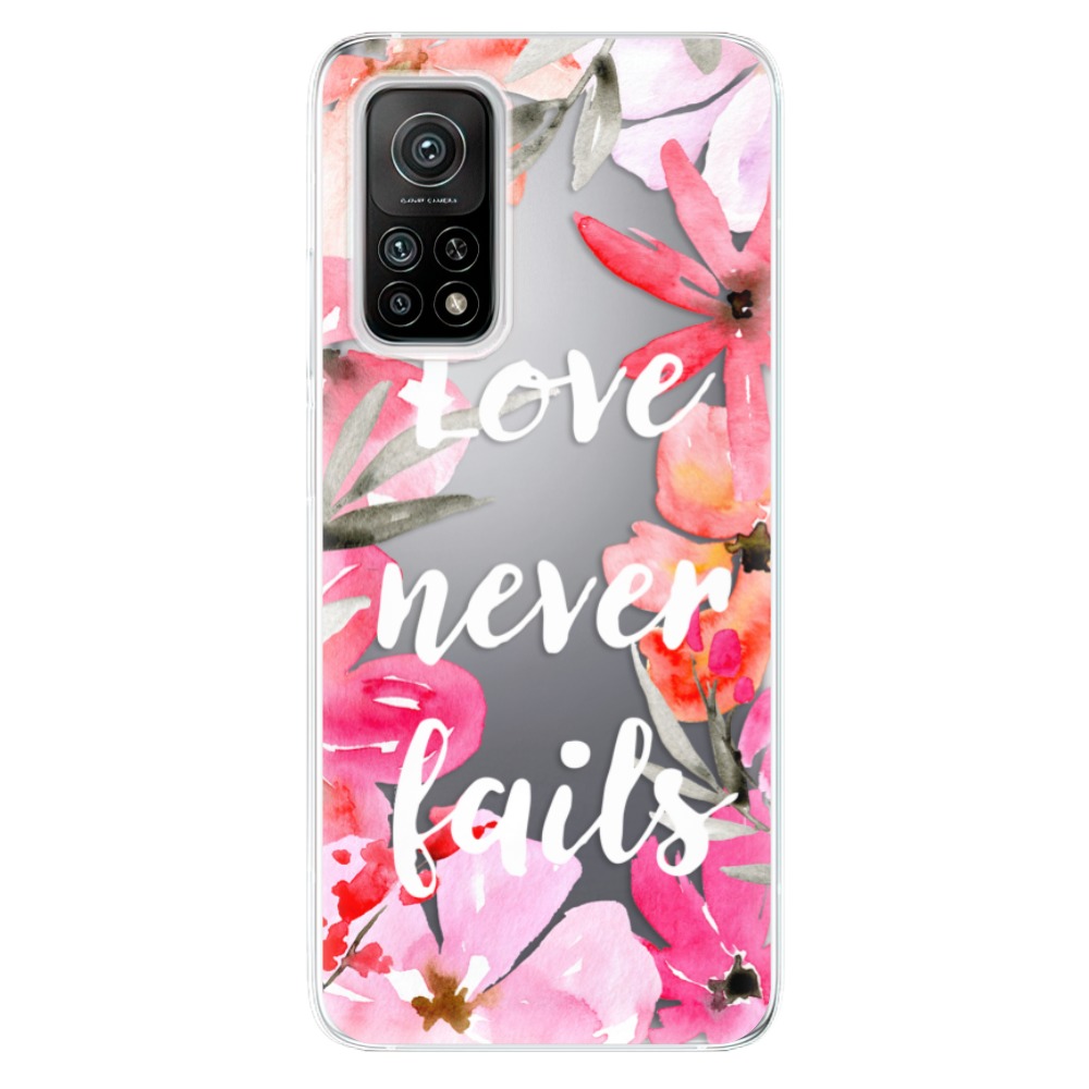 Odolné silikonové pouzdro iSaprio - Love Never Fails - Xiaomi Mi 10T / Mi 10T Pro