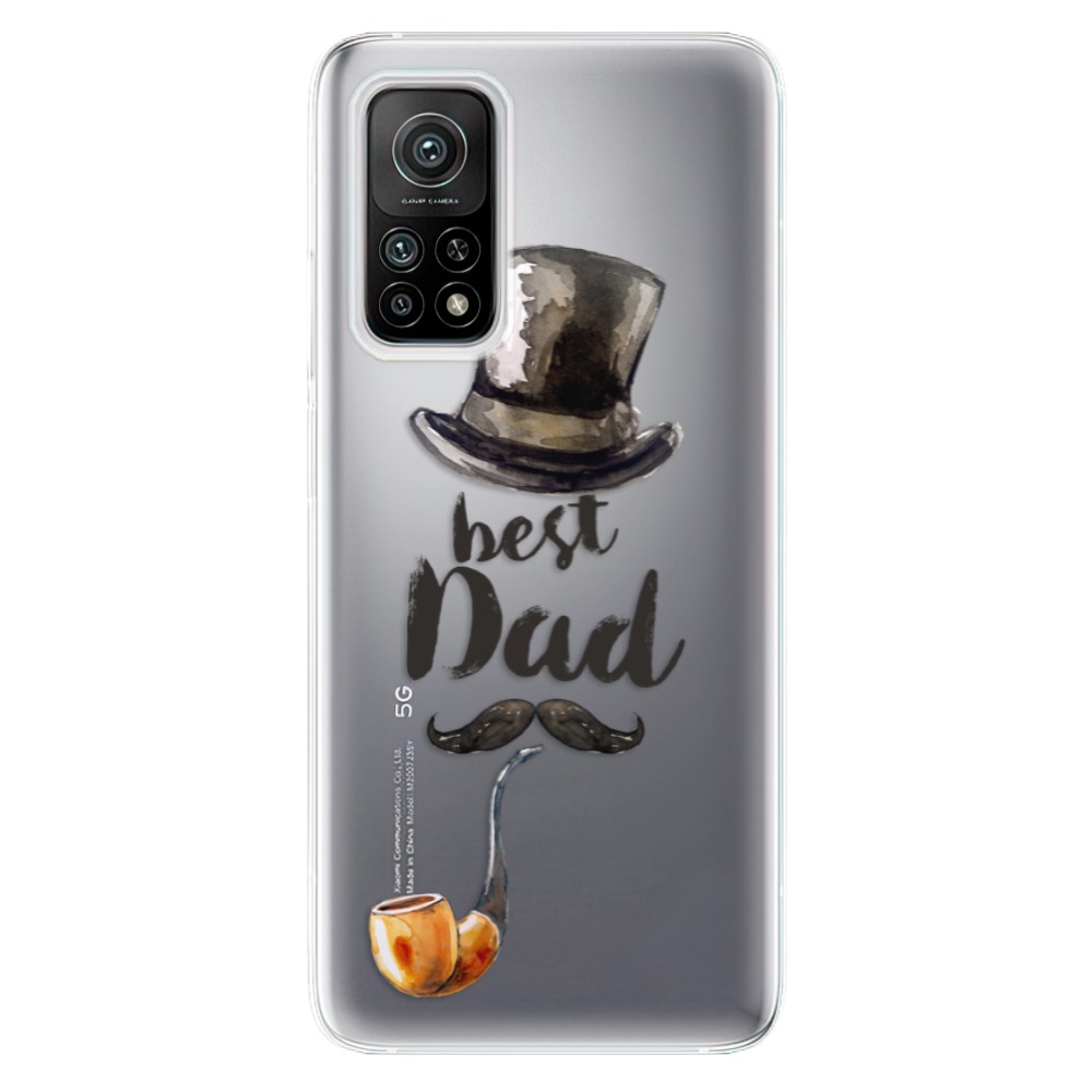 Odolné silikonové pouzdro iSaprio - Best Dad - Xiaomi Mi 10T / Mi 10T Pro