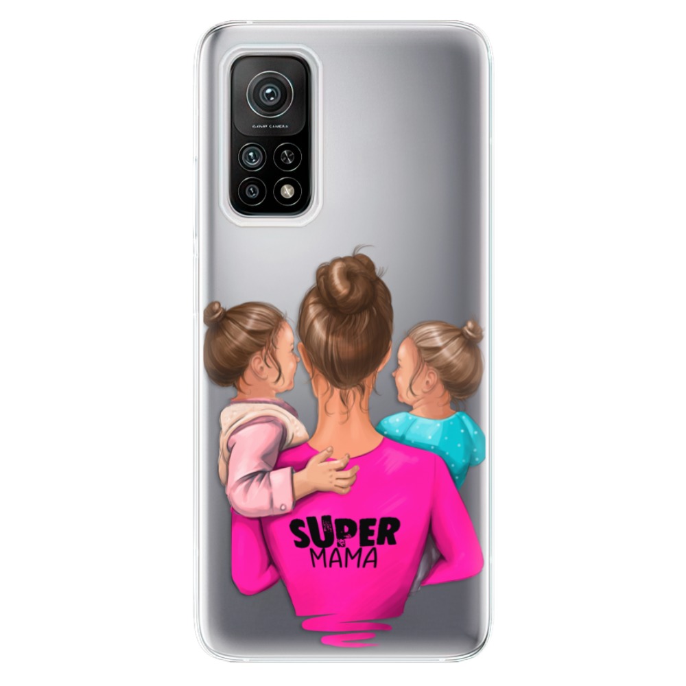 Odolné silikonové pouzdro iSaprio - Super Mama - Two Girls na mobil Xiaomi Mi 10T / Xiaomi Mi 10T Pro (Odolný silikonový kryt, obal, pouzdro iSaprio - Super Mama - Two Girls na mobilní telefon Xiaomi Mi 10T / Xiaomi Mi 10T Pro)