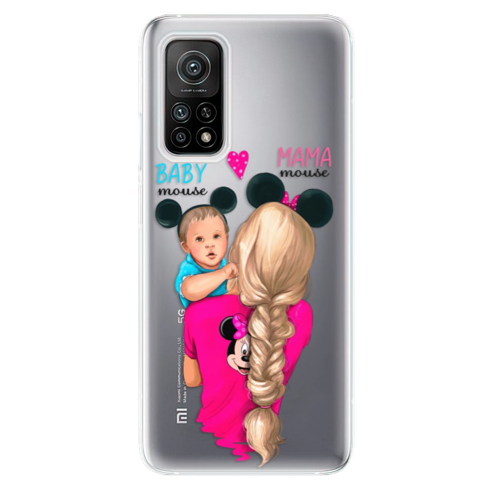 Odolné silikonové pouzdro iSaprio - Mama Mouse Blonde and Boy - Xiaomi Mi 10T / Mi 10T Pro