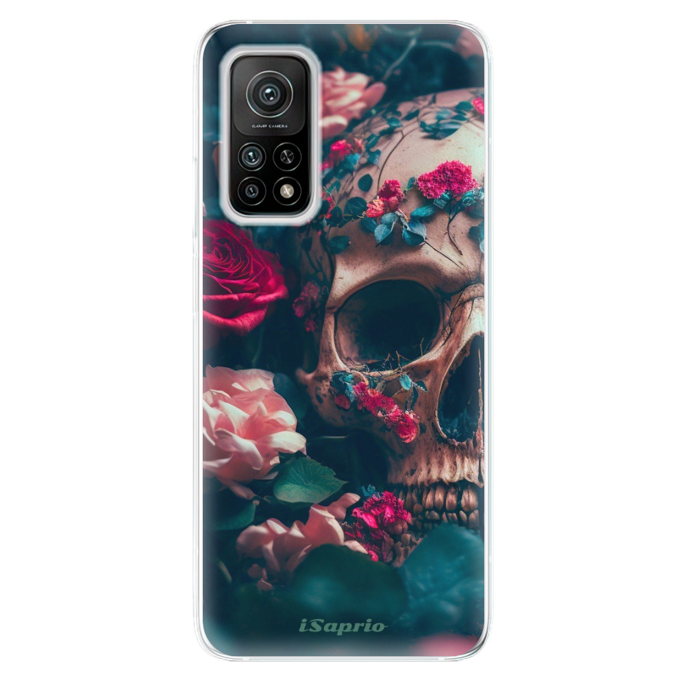 Odolné silikonové pouzdro iSaprio - Skull in Roses - Xiaomi Mi 10T / Mi 10T Pro