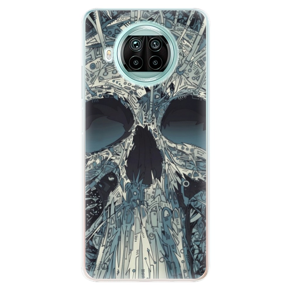 Odolné silikonové pouzdro iSaprio - Abstract Skull - Xiaomi Mi 10T Lite