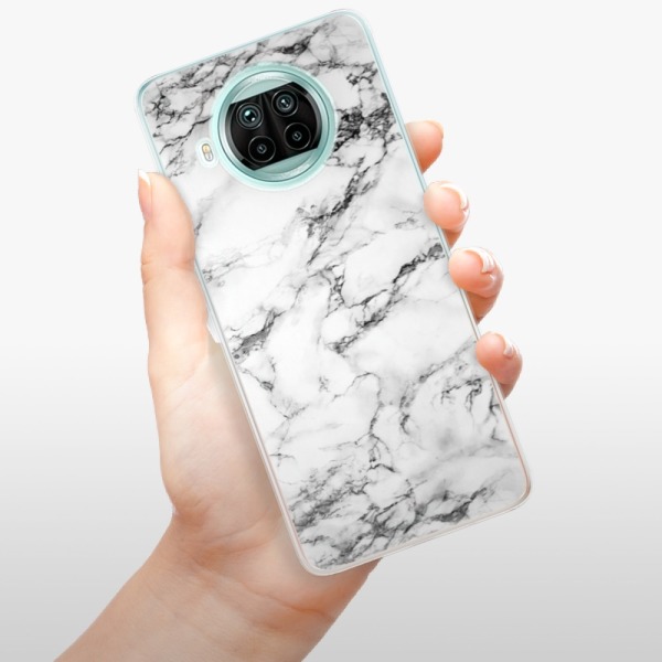 Silikonové pouzdro iSaprio - Xiaomi Mi 10T Lite - White Marble 01