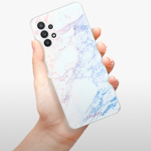 Silikonové pouzdro iSaprio - Samsung Galaxy A32 5G - Raibow Marble 10