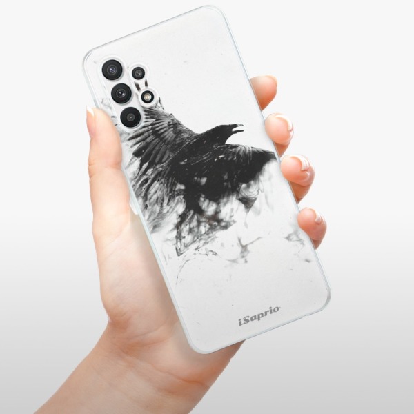 Silikonové pouzdro iSaprio - Samsung Galaxy A32 5G - Dark Bird 01