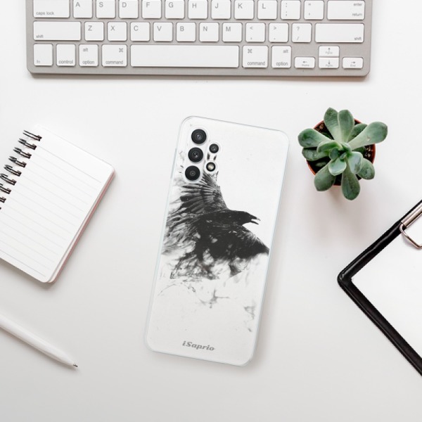 Silikonové pouzdro iSaprio - Samsung Galaxy A32 5G - Dark Bird 01