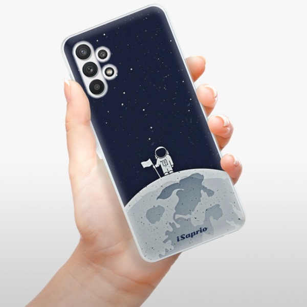 Silikonové pouzdro iSaprio - Samsung Galaxy A32 5G - On The Moon 10
