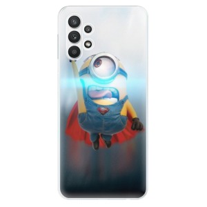 Silikonové pouzdro iSaprio - Samsung Galaxy A32 5G - Mimons Superman 02