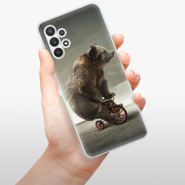 Silikonové pouzdro iSaprio - Samsung Galaxy A32 5G - Bear 01