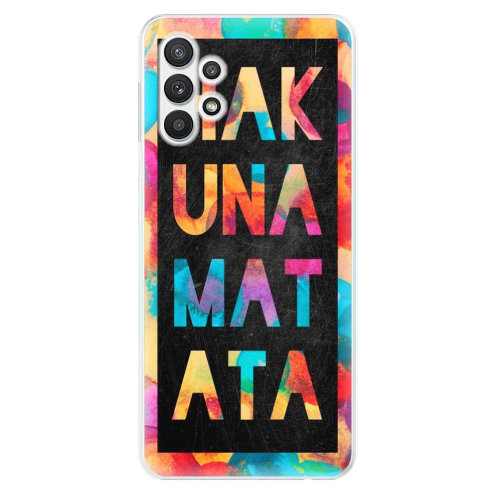 Odolné silikonové pouzdro iSaprio - Hakuna Matata 01 na mobil Samsung Galaxy A32 5G (Odolný silikonový kryt, obal, pouzdro iSaprio - Hakuna Matata 01 na mobilní telefon Samsung Galaxy A32 5G)