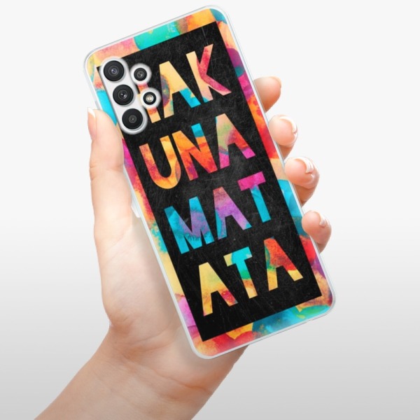 Silikonové pouzdro iSaprio - Samsung Galaxy A32 5G - Hakuna Matata 01