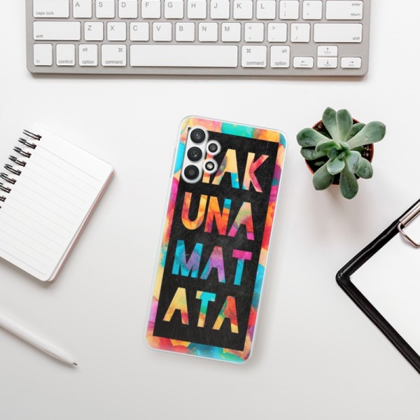 Silikonové pouzdro iSaprio - Samsung Galaxy A32 5G - Hakuna Matata 01