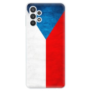 Silikonové pouzdro iSaprio - Samsung Galaxy A32 5G - Czech Flag